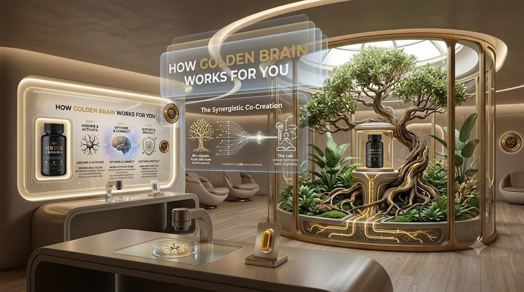 Illustration of how Golden Brain is described to work